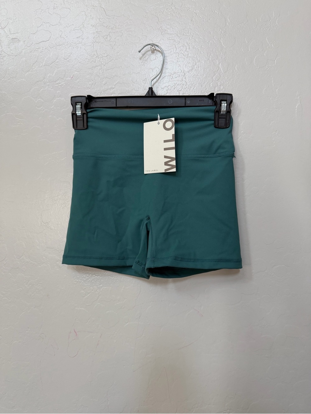 Wilo Teal High-Rise Bike Shorts